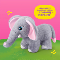Mamá Elefante y sus bebés Pets Alive, ¡A pasear!