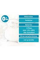 PELUCHE ERIZO LUZ Y SONIDO