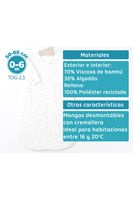SACO DORMIR TOG 2,5 de 0-6 Meses