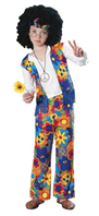 DISFRAZ HIPPIE INFANTIL TALLA 3-4 AÑOS