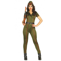 DISFRAZ MILITAR ADULTA TALLA XS-S