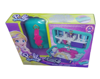 Polly Pocket - Maletín con muñecas, fiesta divertida