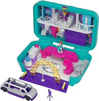 Polly Pocket - Maletín con muñecas, fiesta divertida