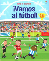 ¡Vamos al fútbol! Libro de pegatinas