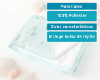 KIOKIDS TOALLA PLAYA MICROFIBRA COCODRILOS VERDE