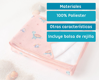 KIOKIDS TOALLA PLAYA MICROFIBRA TORTUGAS CORAL