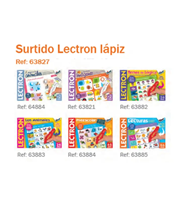 Juego Lectron educativo lápiz 9 mod. sdos. 