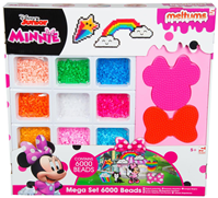 MEGA SET DE PERLAS FUNDIBLES DE MINNIE MOUSE