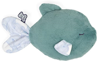 PETIT CALME PELUCHE TERMICO PARA BEBES - Pez Verde 25 cm