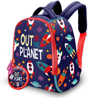 MOCHILA NEOPRENO OUT PLANET 25CM.