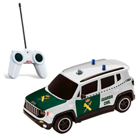 Coche radio control guardia civil Renegade rs. Escala 1:24 38,7x12x10cm