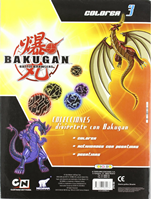 BAKUGAN COLOREA (4 TÍTULOS)