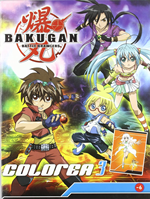 BAKUGAN COLOREA (4 TÍTULOS)