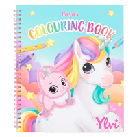 Ylvi libro de colorear con unicornio y lentejuelas