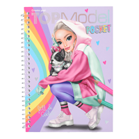 Cuaderno colorear TOPModel