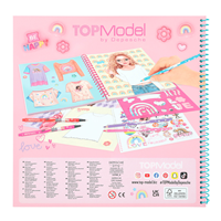 T-Shirt Designer cuaderno para colorear TOPModel