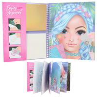 TOPModel libro para colorear Stick & Shine