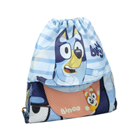 Saquito con toalla y gorra infantil Bluey