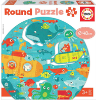 ROUND PUZZLE EDUCA