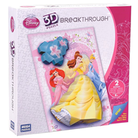 MEGA BLOKS Puzzle 3D Princesas