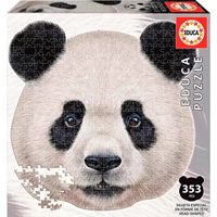 Puzzle Educa Silueta Oso Panda de 353 Piezas