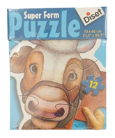 PUZZLE 12 PZAS SUPER PUZZLE VACA