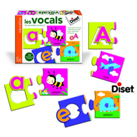 Juego didáctico Diset Las vocales