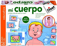 Diset juego educativo Mi Cuerpo