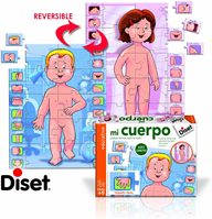 Diset juego educativo Mi Cuerpo