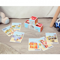 KIOKIDS BLOQUES MAGNETICOS 4 CUBOS