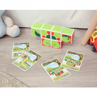 KIOKIDS BLOQUES MAGNETICOS 6 CUBOS