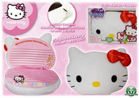 Hello Kitty Cabeza Cojin Secreto Lavable Con Conector Mp3