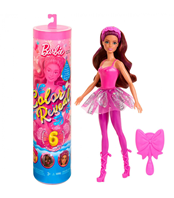 Muñeca Barbie Color Reveal Bailarinas De Ballet. Incluye seis sorpresas en un mismo paquete. - Modelos surtidos