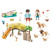 Playmobil Family Fun Recinto Exterior de Leones 70343