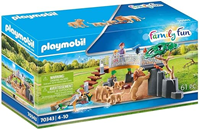 Playmobil Family Fun Recinto Exterior de Leones 70343