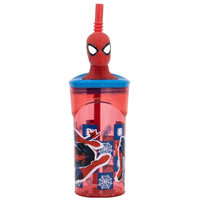 VASO FIGURITA 3D 360 ML SPIDERMAN ARACHNID