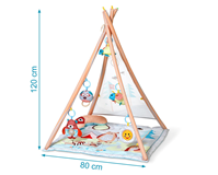 TEEPEE MANTITA SUELO DE ACTIVIDADES