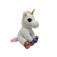 PELUCHE UNICORNIO SENTADO 20 CM