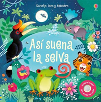 libro de sonidos Así suena la selva