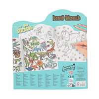 Dino World libro de colorear