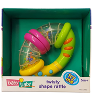 Sonajero Twisty shape rattle