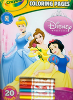 Kit colorear y actividades Princesas Disney Crayola