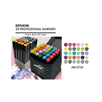 ESTUCHE GAMA ARTIST 30 COLORES 2 PUNTAS