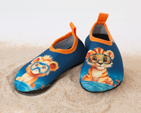 Escarpines 25 Aquasocker Kiokids AZUL MARINO LEON 