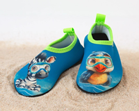 Escarpines 25 Aquasocker Kiokids AZUL CEBRA 