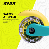 PATINETE NEON BOLT VERDE YVOLUTION