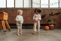 PELOTA MINI FLORES & MARIPOSAS LITTLE DUTCH