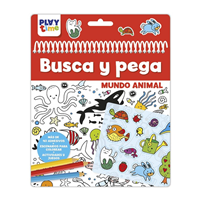 PLAYTIME - BUSCA Y PEGA MUNDO ANIMAL