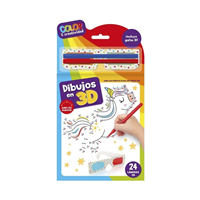 COLOR & CREATIVIDAD - BLOC DIBUJOS EN 3D