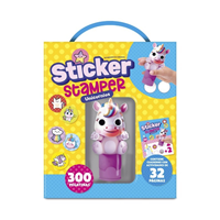 STICKER STAMPER - UNICORNIOS